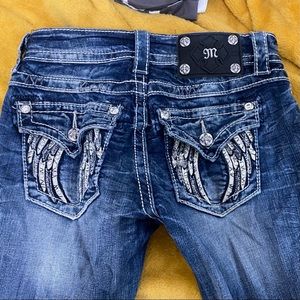 Miss Me Signature Skinny Angel Jeans